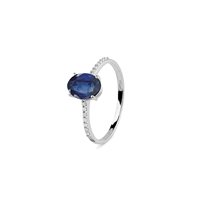 Anneau Bliss Femme in Or blanc Zaffiro 1.01 Ct 20108483 - 20108483